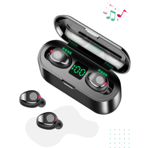 Audífonos Bluetooth F9 | negro