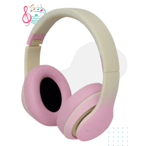 Audífonos BY-P72 Bluetooth Rosado