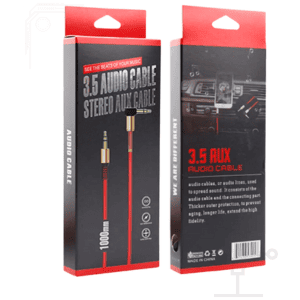 Cable audio auxiliar de 3.5mm