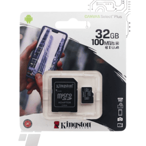 Micro SD Card 32GB Kingston 100 MB/s